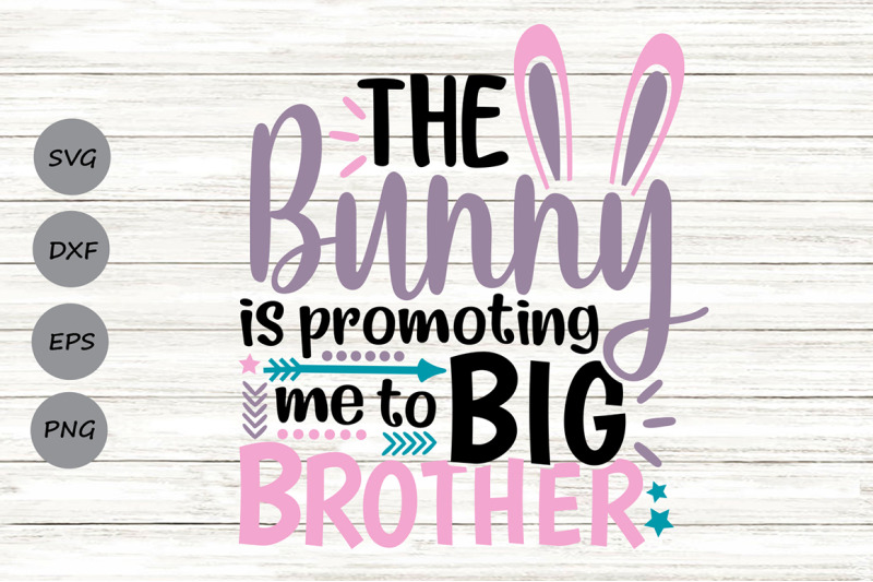 the-bunny-is-promoting-me-to-big-brother-svg-easter-svg-bunny-svg