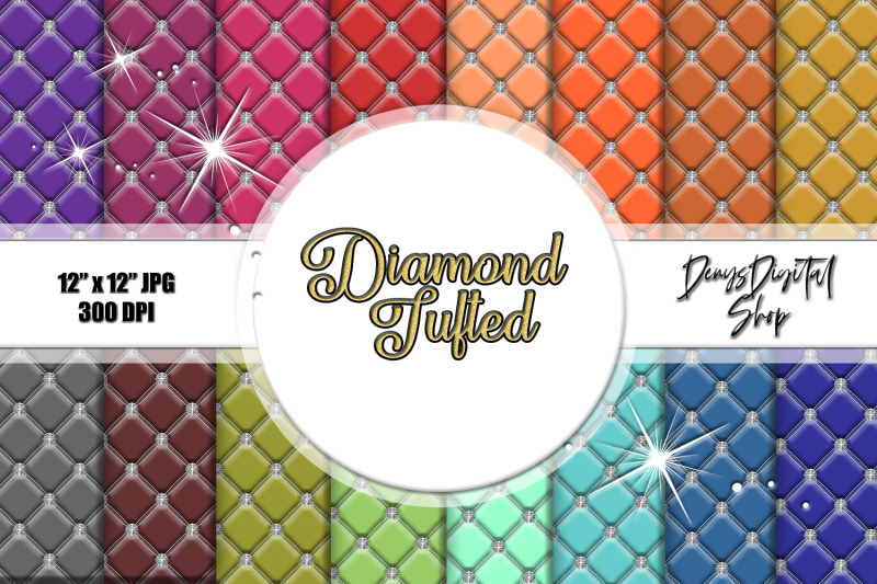 diamond-tufted-backgrounds-tufted-digital-paper-textures