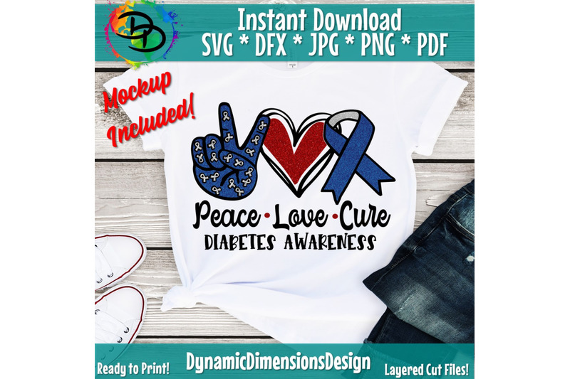 peace-love-cure-svg-digital-download-diabetes-awareness-png-diabete