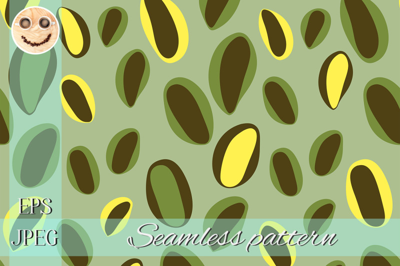 abstract-yellow-brown-green-grains-seamless-pattern