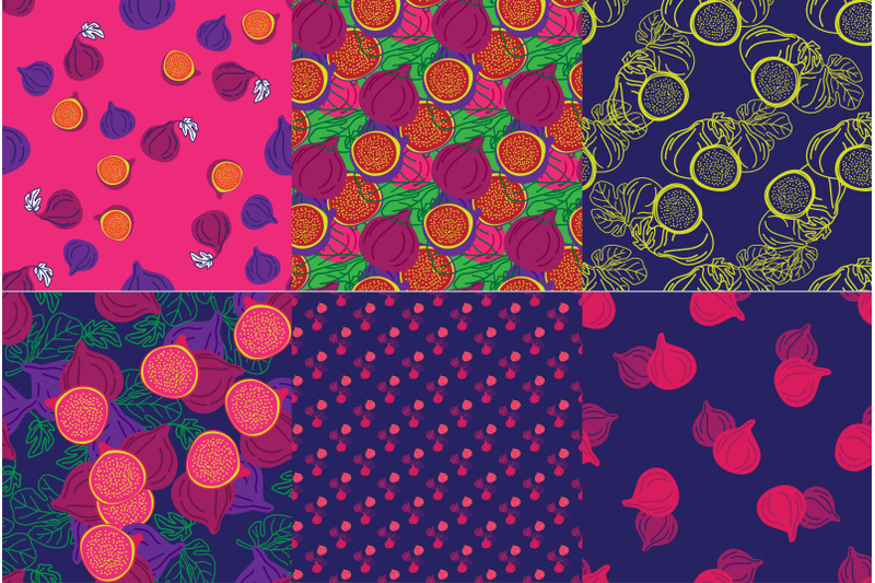 vector-seamless-pattern-of-figs-design-colorful-abstract-print
