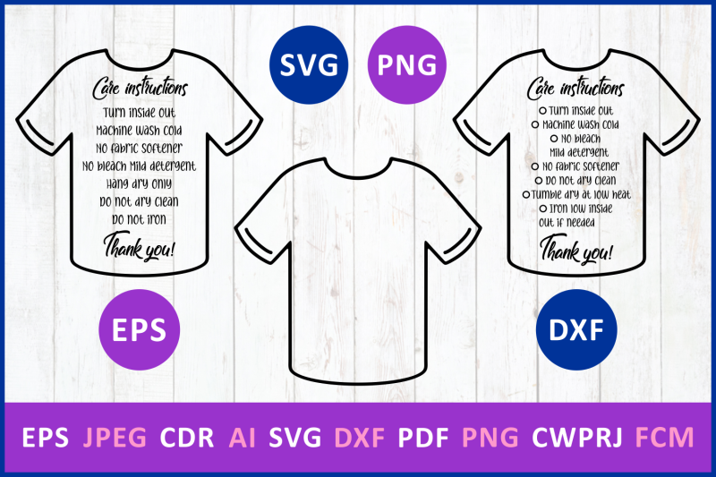 Download Care instruction T-Shirt svg By Zoya_Miller_SVG | TheHungryJPEG.com