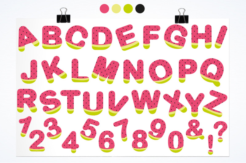 watermelon-alphabet-and-numbers
