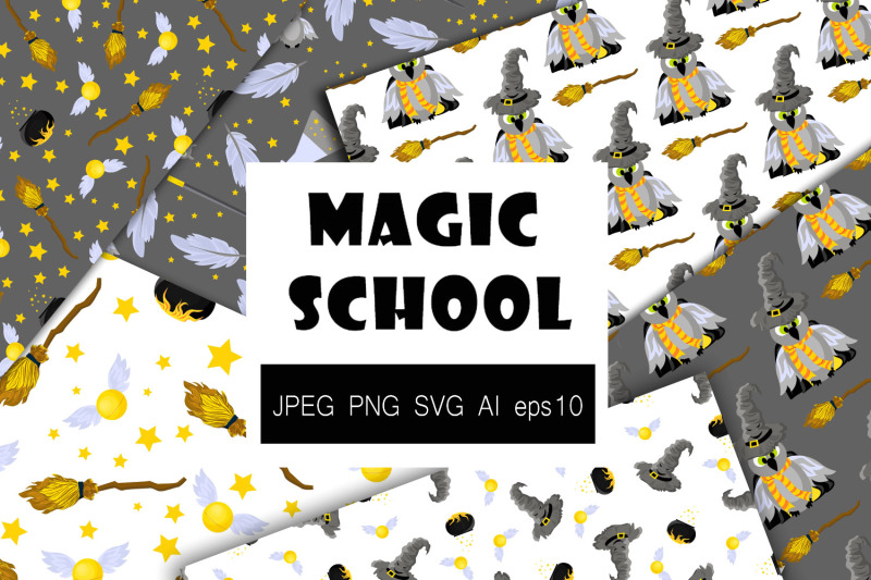 magic-school-a-set-of-patterns