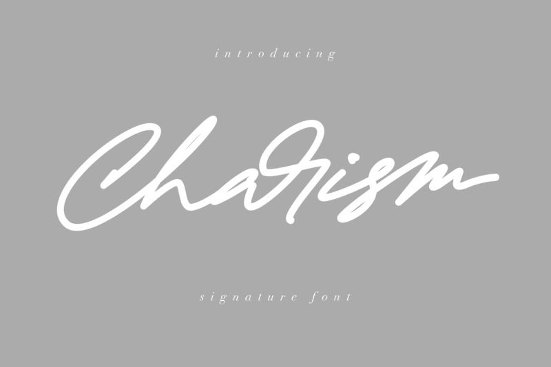 charism-signature-font