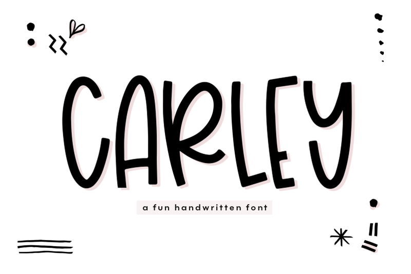 carley-quirky-handwritten-font