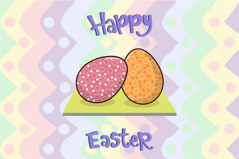 pink-orange-easter-egg