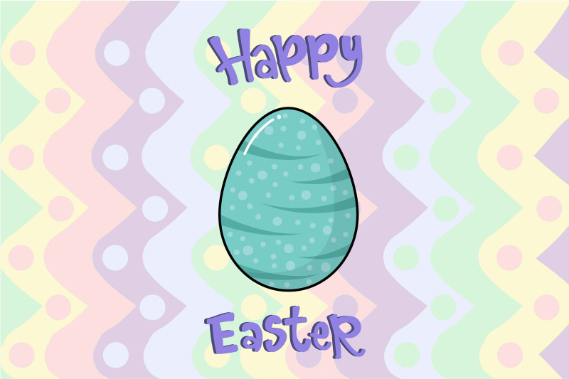 blue-easter-egg