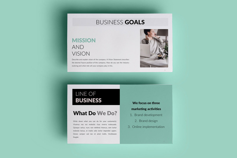 ppt-template-business-plan-green-and-marble