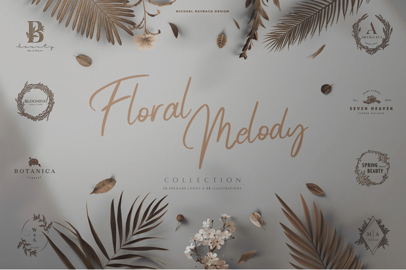floral-melody-logos-amp-illustration