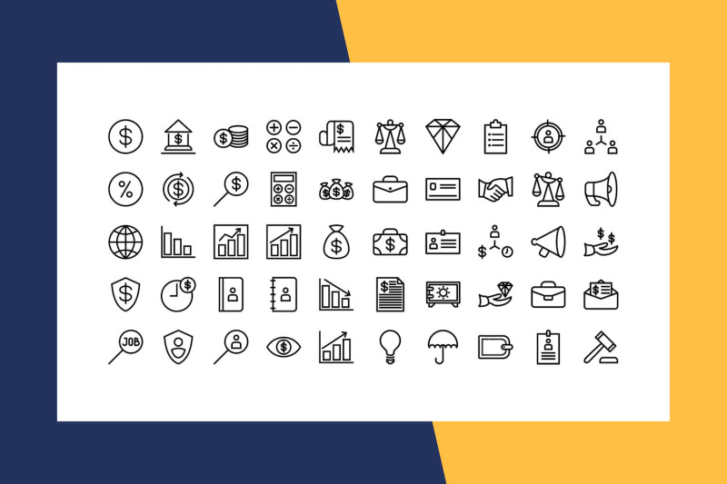 100-finance-icons-pack