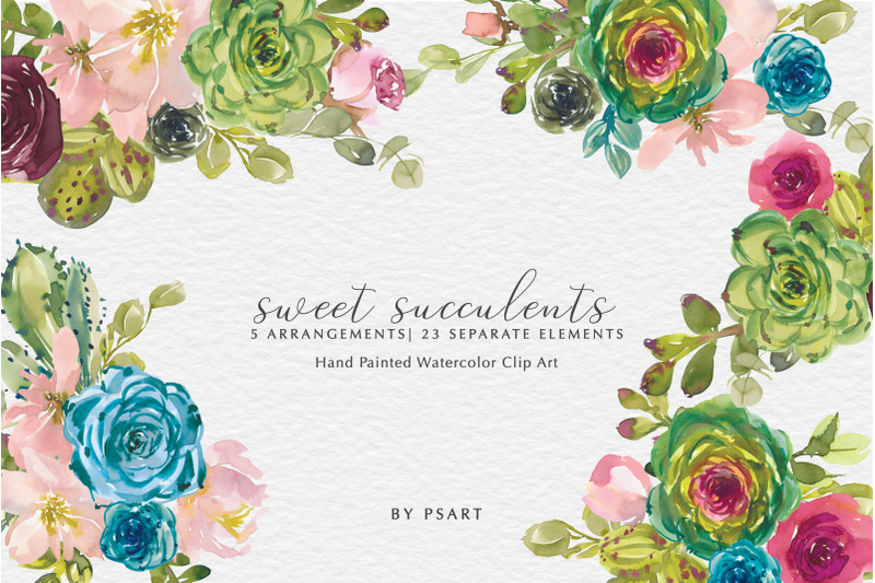 watercolor-succulents-amp-flowers-clip-art-set