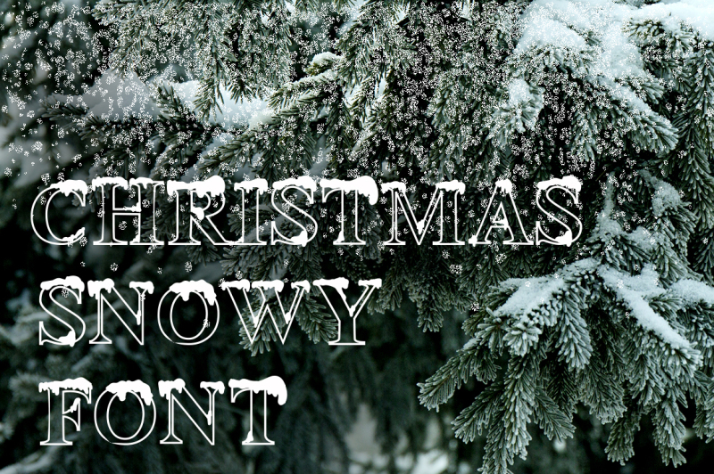 christmas-snowy-font