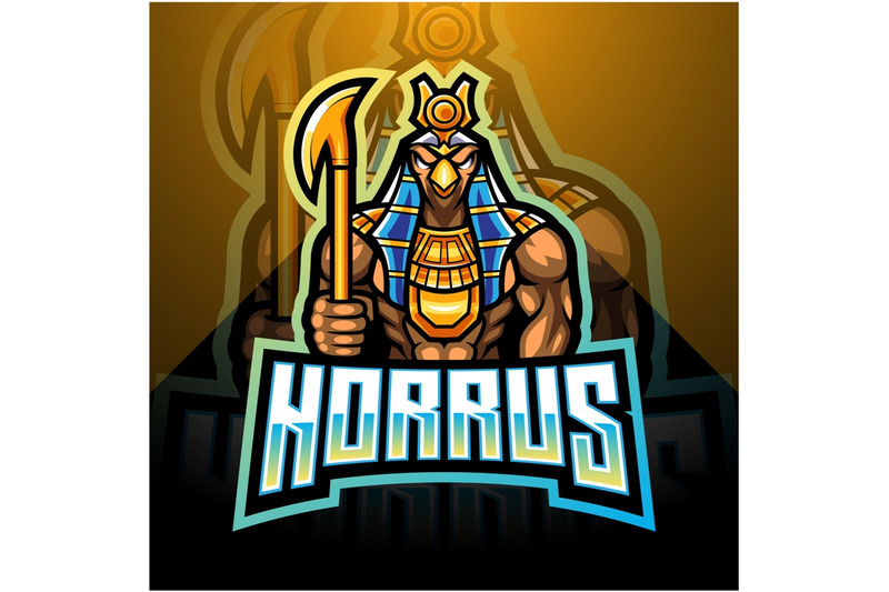 horus-esport-mascot-logo-design