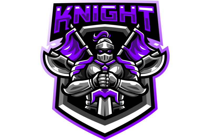 knight-sport-mascot-logo-design