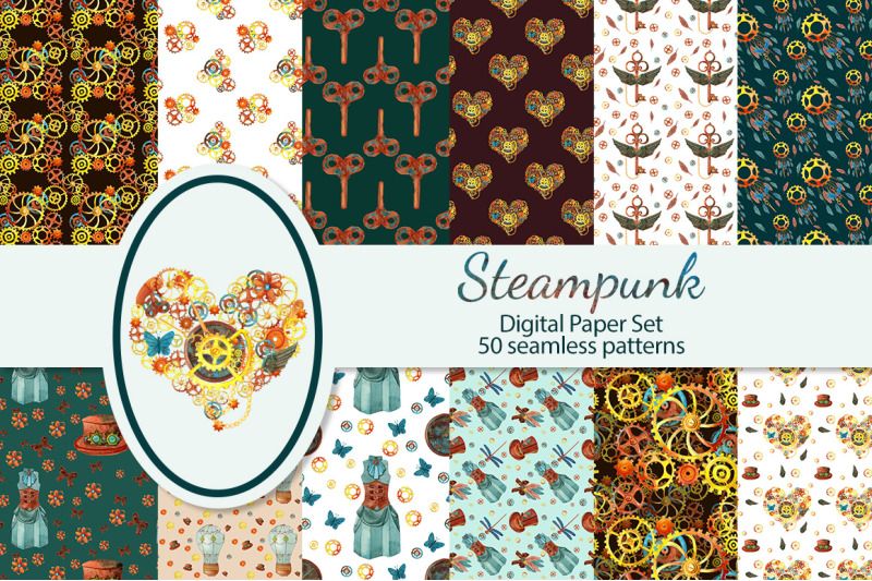 steampunk-seamles-digital-paper