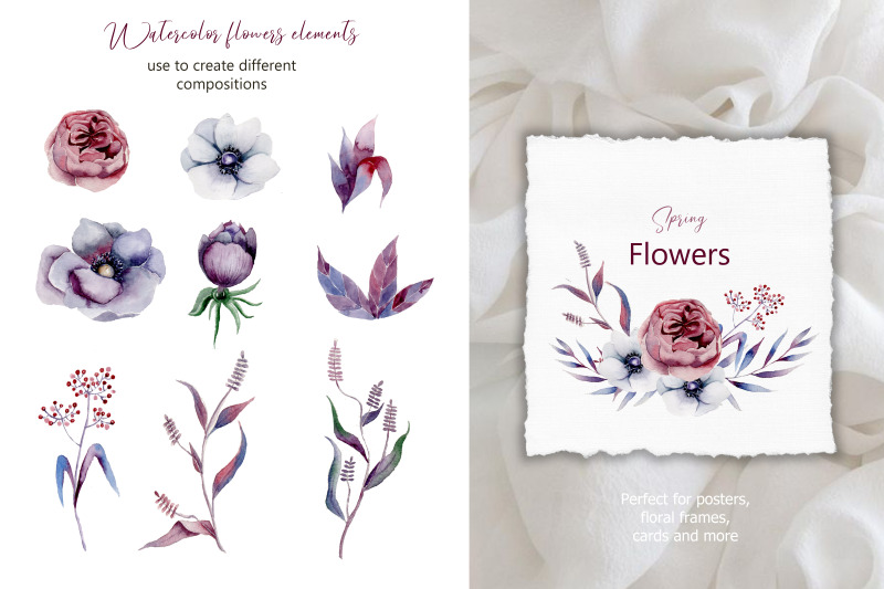 spring-watercolor-flowers-pattern-flowering-beautiful-flowers-leave