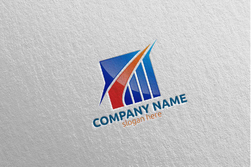 Investment Marketing Financial Logo 15 By denayunethj ...