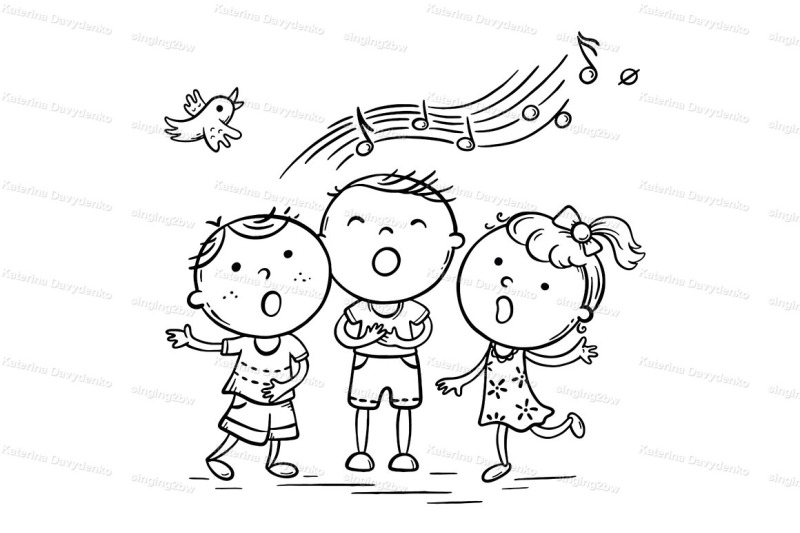kids-singing-together-variant-with-cartoon-hands