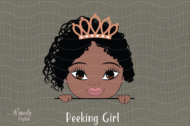 peeking-african-american-little-girl-clipart