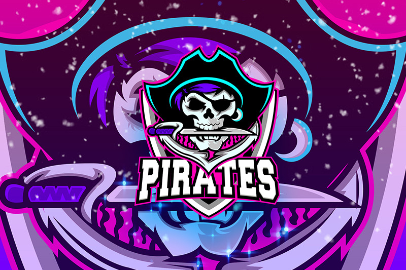 pirates-esport-logo-template