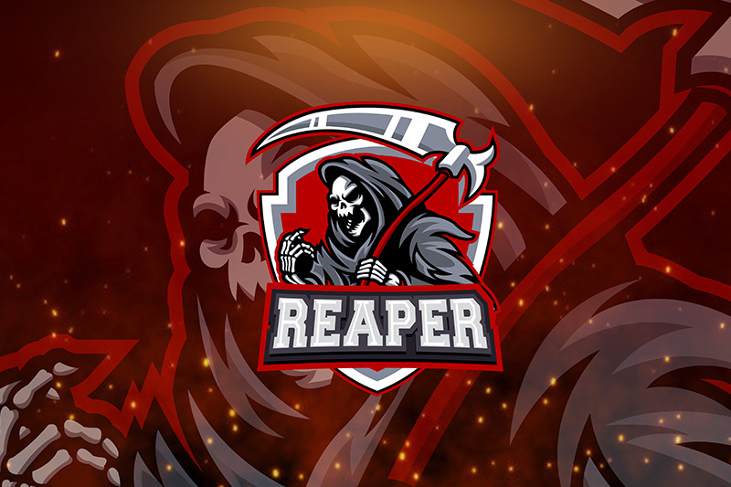 reaper-esport-logo-template