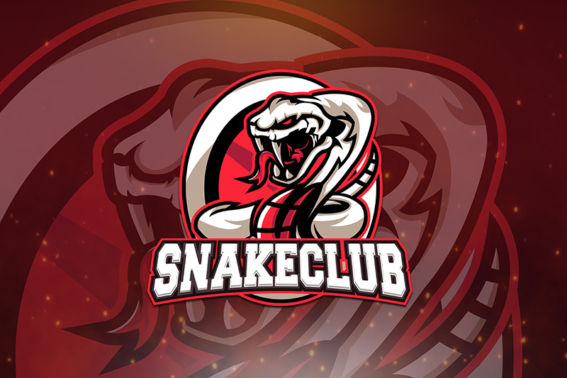 snake-esport-logo-template