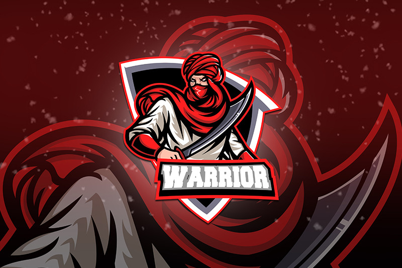 warior-esport-logo-template