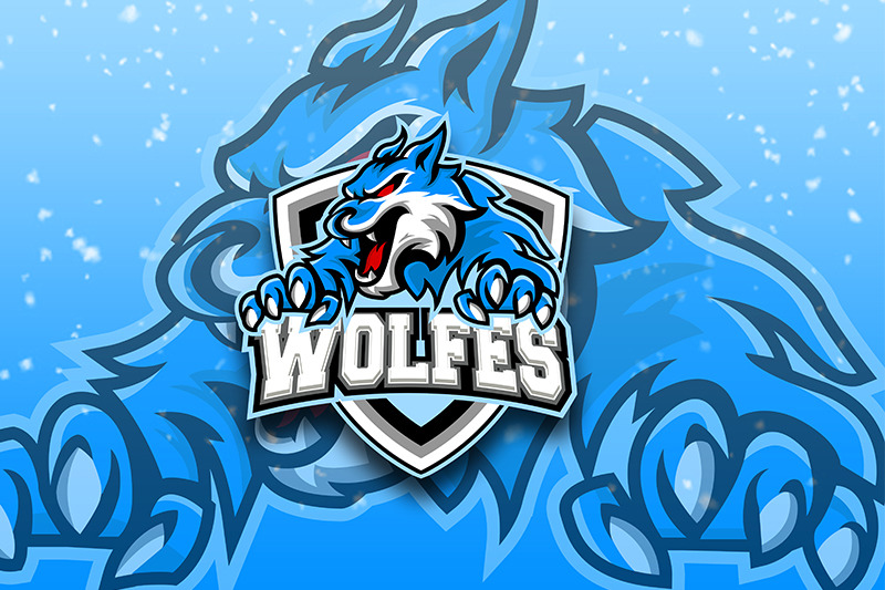 wolf-esport-logo-template
