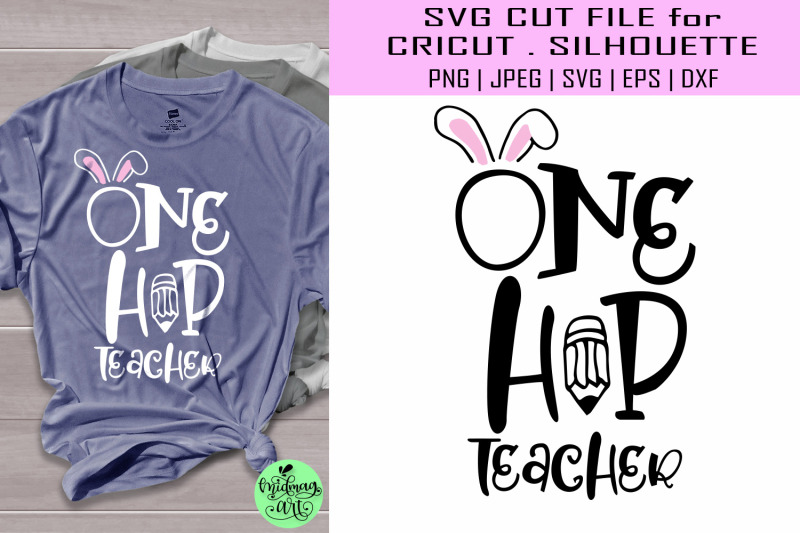 Download One hip teacher svg, easter shirt svg By Midmagart ...