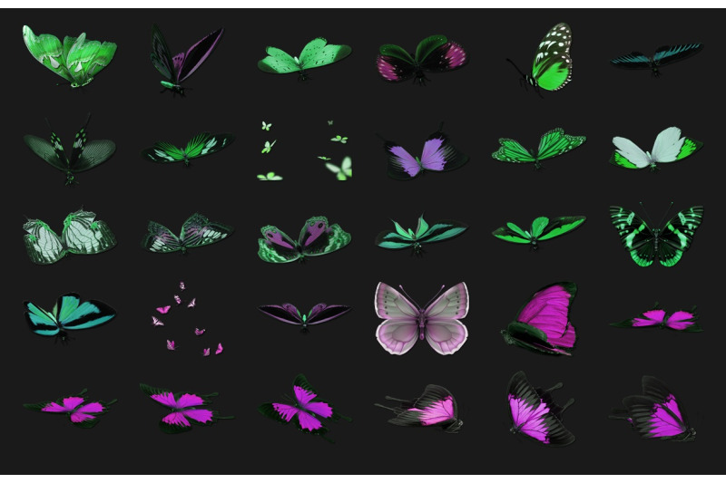 100-butterflies-transparent-png-photoshop-overlays-backdrops