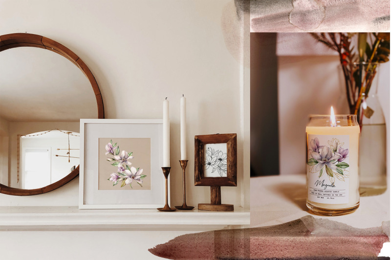 magnolia-time-watercolor-floral-collection