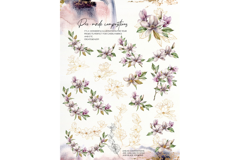 magnolia-time-watercolor-floral-collection