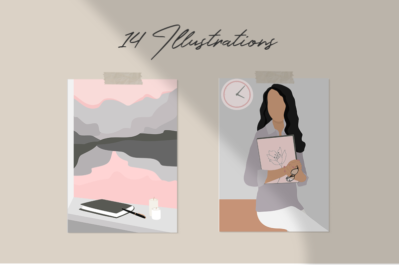 ladypreneur-illustration-set