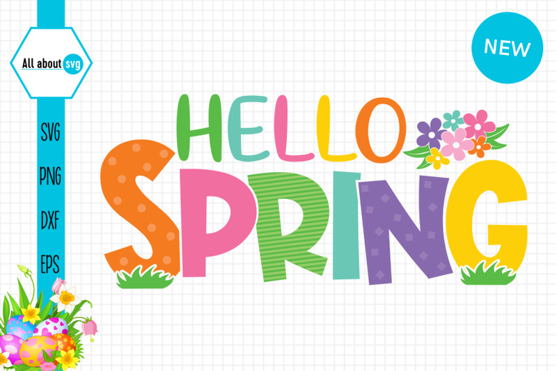 hello-spring-colorful-svg