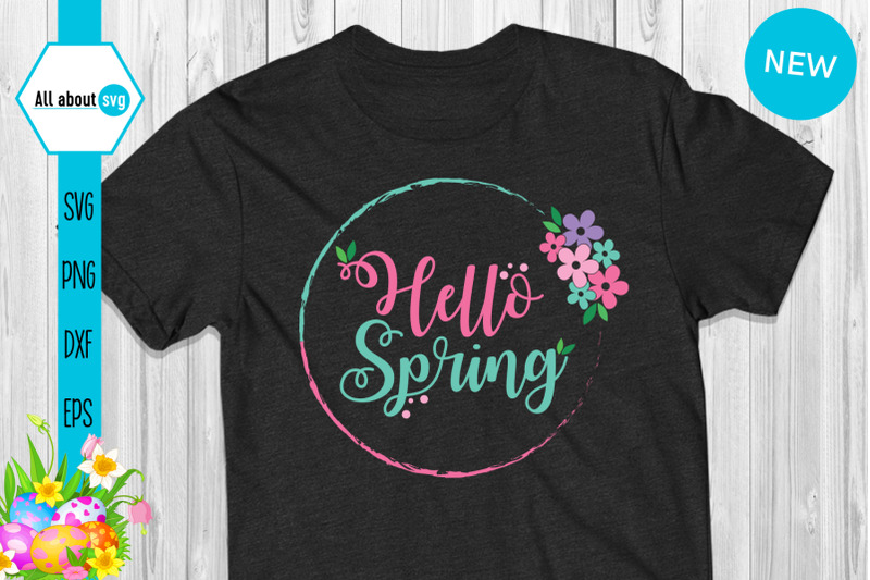 hello-spring-flowers-svg
