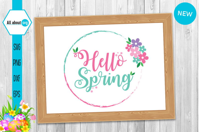 hello-spring-flowers-svg