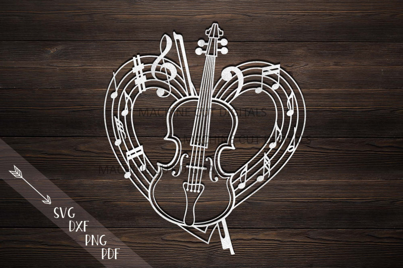 violin-musical-heart-shape-svg-dxf-laser-cut-out-template