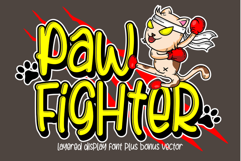 paw-fighter-bonus-vector