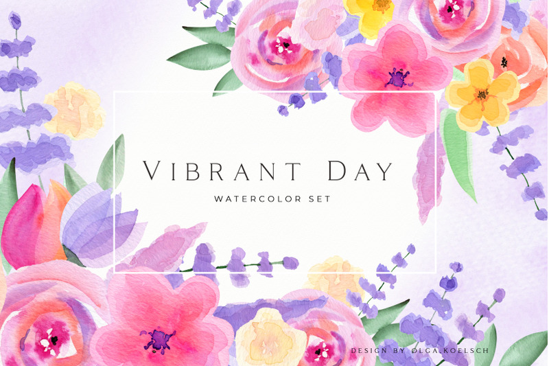 watercolor-floral-vibrant-set