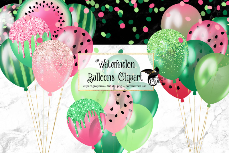 watermelon-balloons-clipart