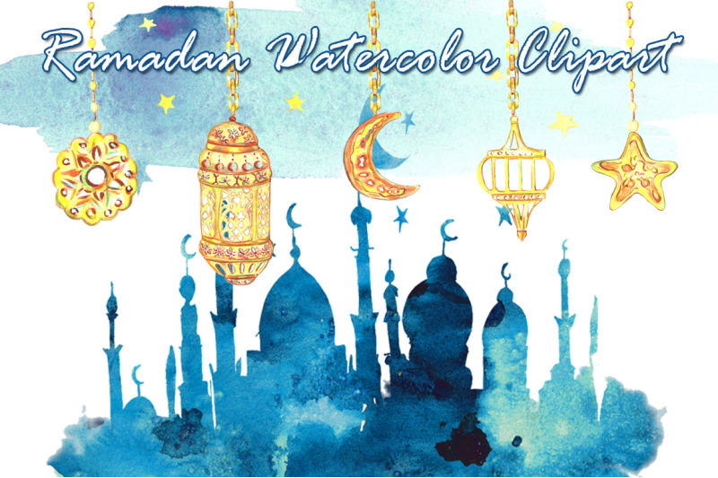 ramadan-watercolor-clipart
