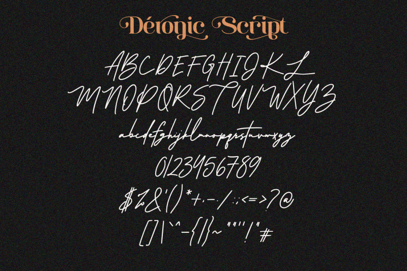 deronic-font-duo
