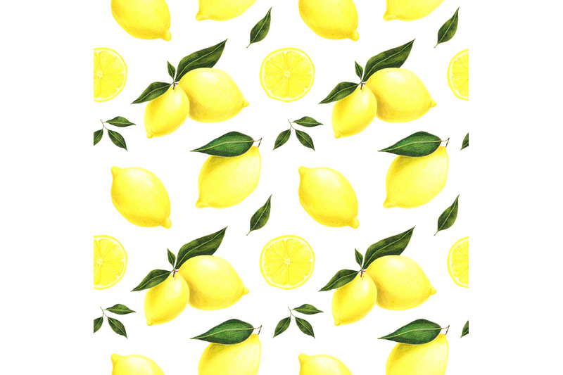 lemon-seamless-pattern