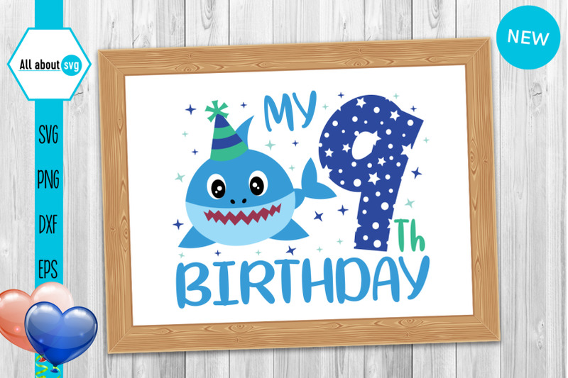 sharks-birthdays-numbers-bundle-svg