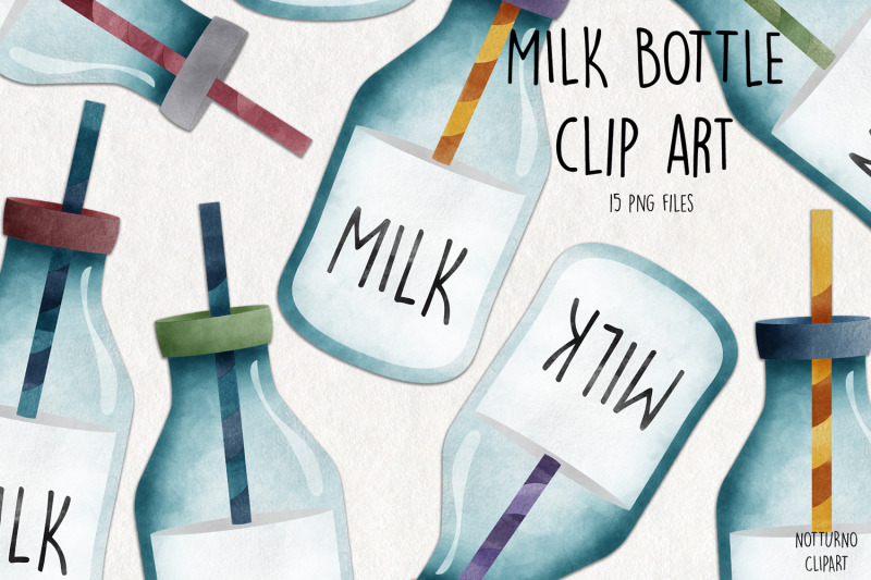 watercolor-milk-bottle-clipart-bottle-graphics-set-of-15-png-clip-ar