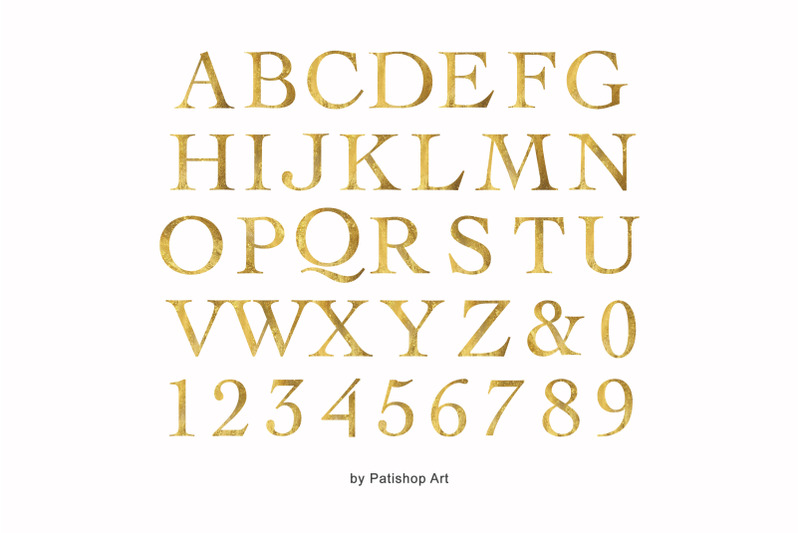 gold-alphabet-amp-leaf-clip-art-collection