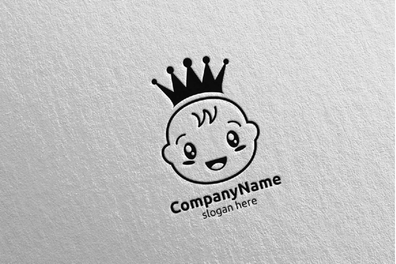 cute-baby-smile-logo-design-5