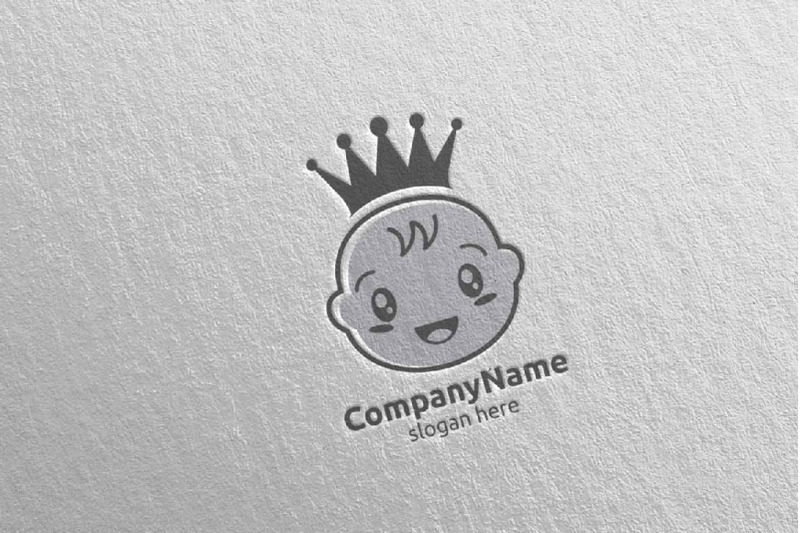 cute-baby-smile-logo-design-5