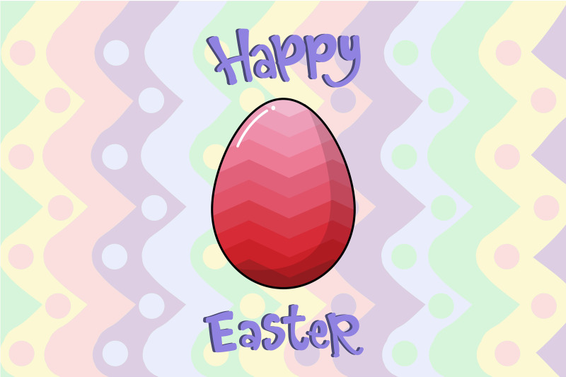 easter-red-egg-art